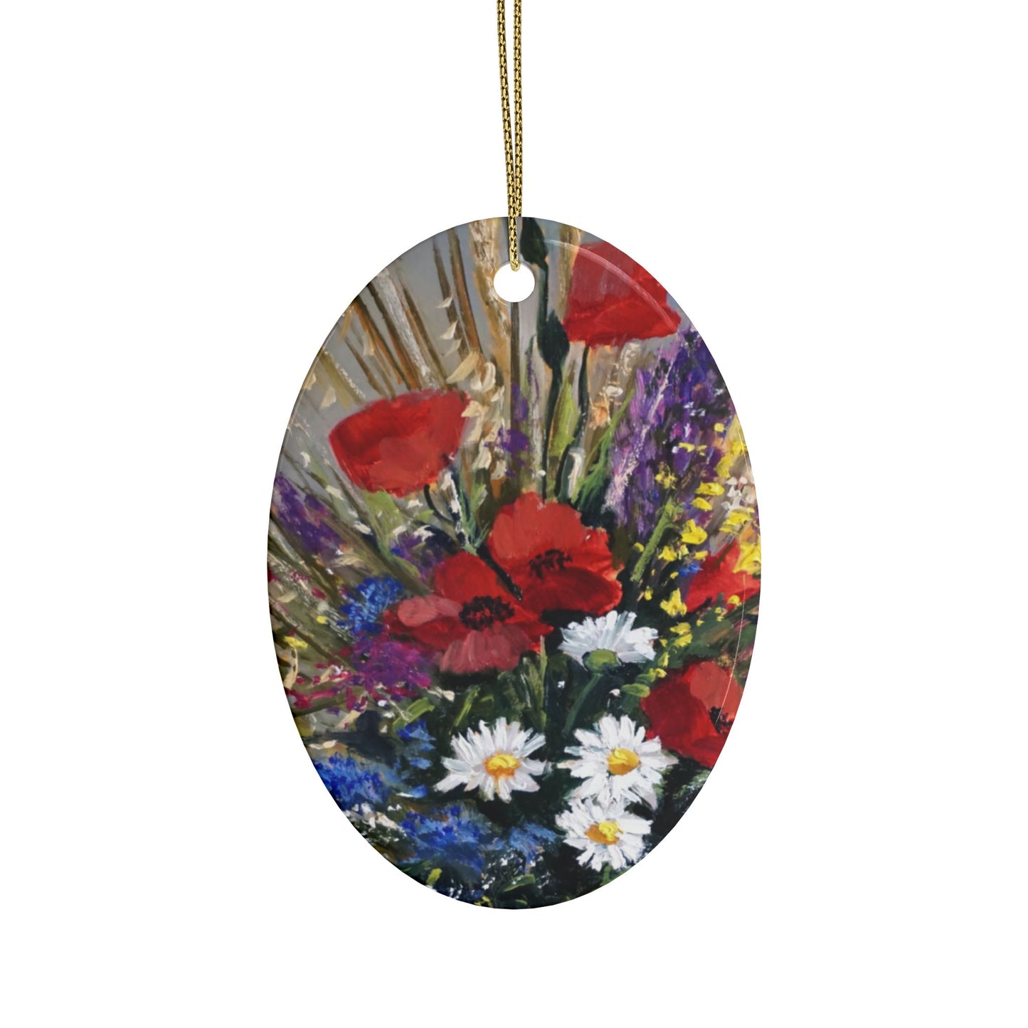 CERAMIC ORNAMENTS - BOUQUET OF WILD FLOWERS