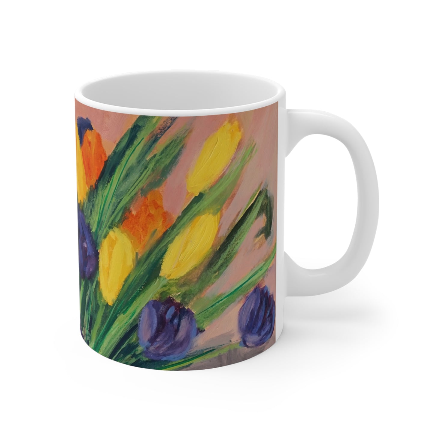 MUG 11oz - ETERNAL BLOOM: A BIRTHDAY BOUQUET OF LOVE