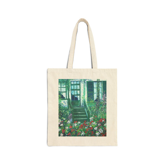 COTTON CANVAS TOTE BAG - GATEWAY TO SERENITY