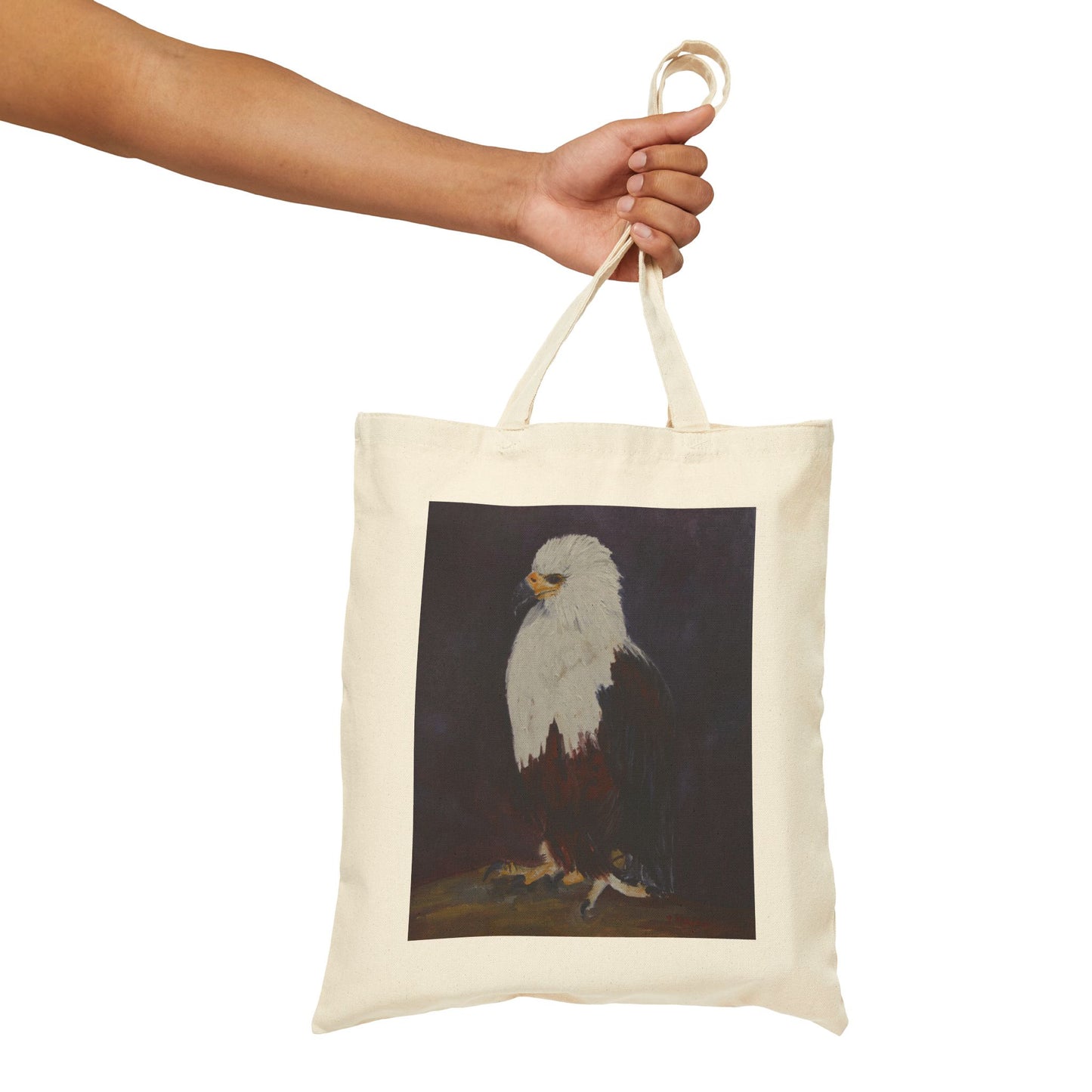 COTTON CANVAS TOTE BAG - POWER