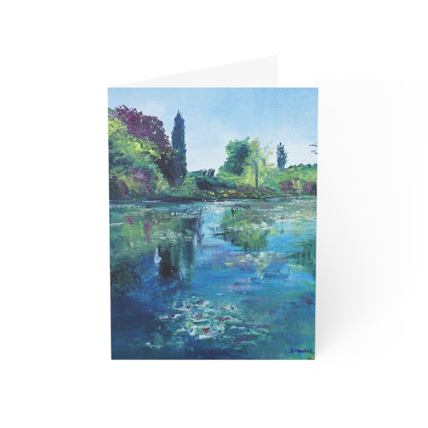 GREETING CARDS (1, 10, 30, and 50pcs) - WATER LILIES