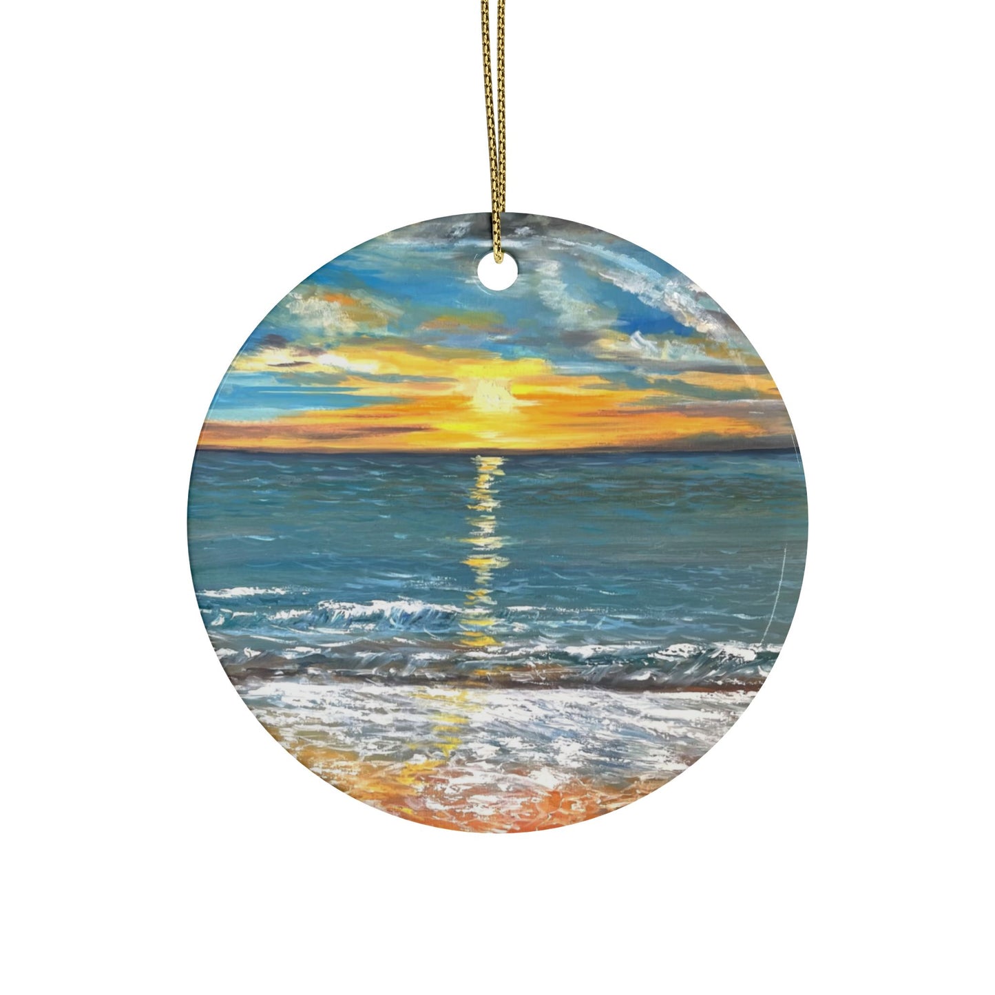 CERAMIC ORNAMENTS - PEACEFUL SUNRISE