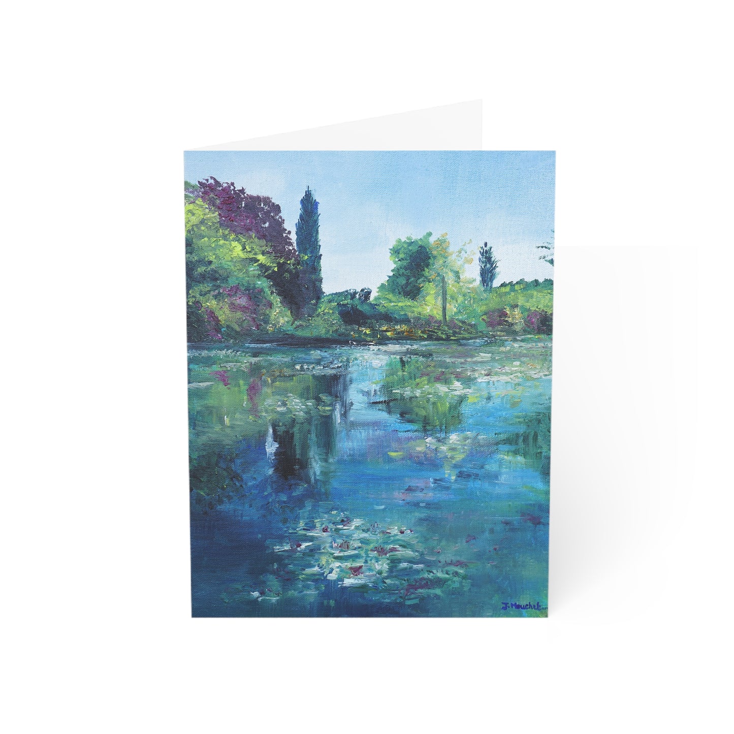 GREETING CARDS (1, 10, 30, and 50pcs) - WATER LILIES