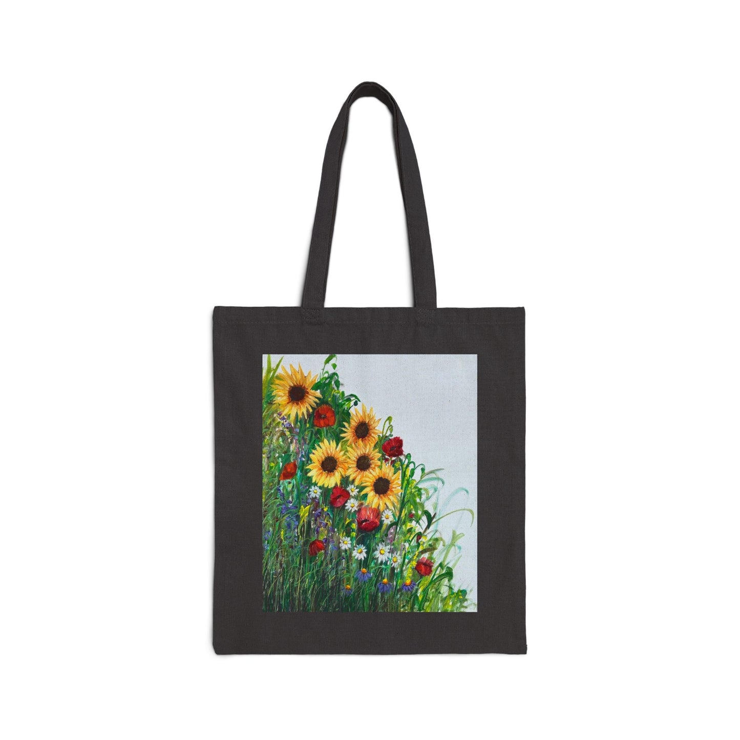 COTTON CANVAS TOTE BAG - SPRINGTIME