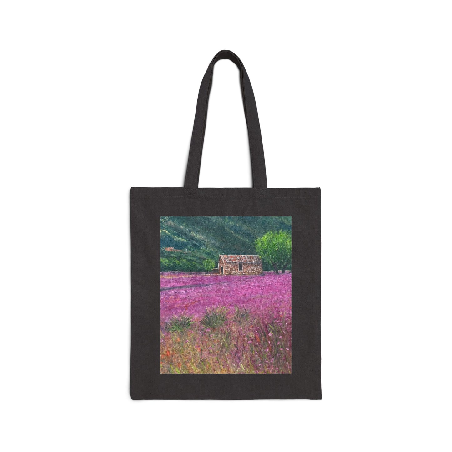 COTTON CANVAS TOTE BAG - BLOSSOM HAVEN