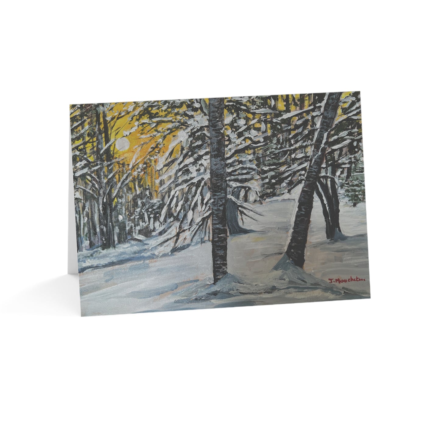 GREETING CARDS (1, 10, 30, and 50pcs) - FORESTA  BIANCA