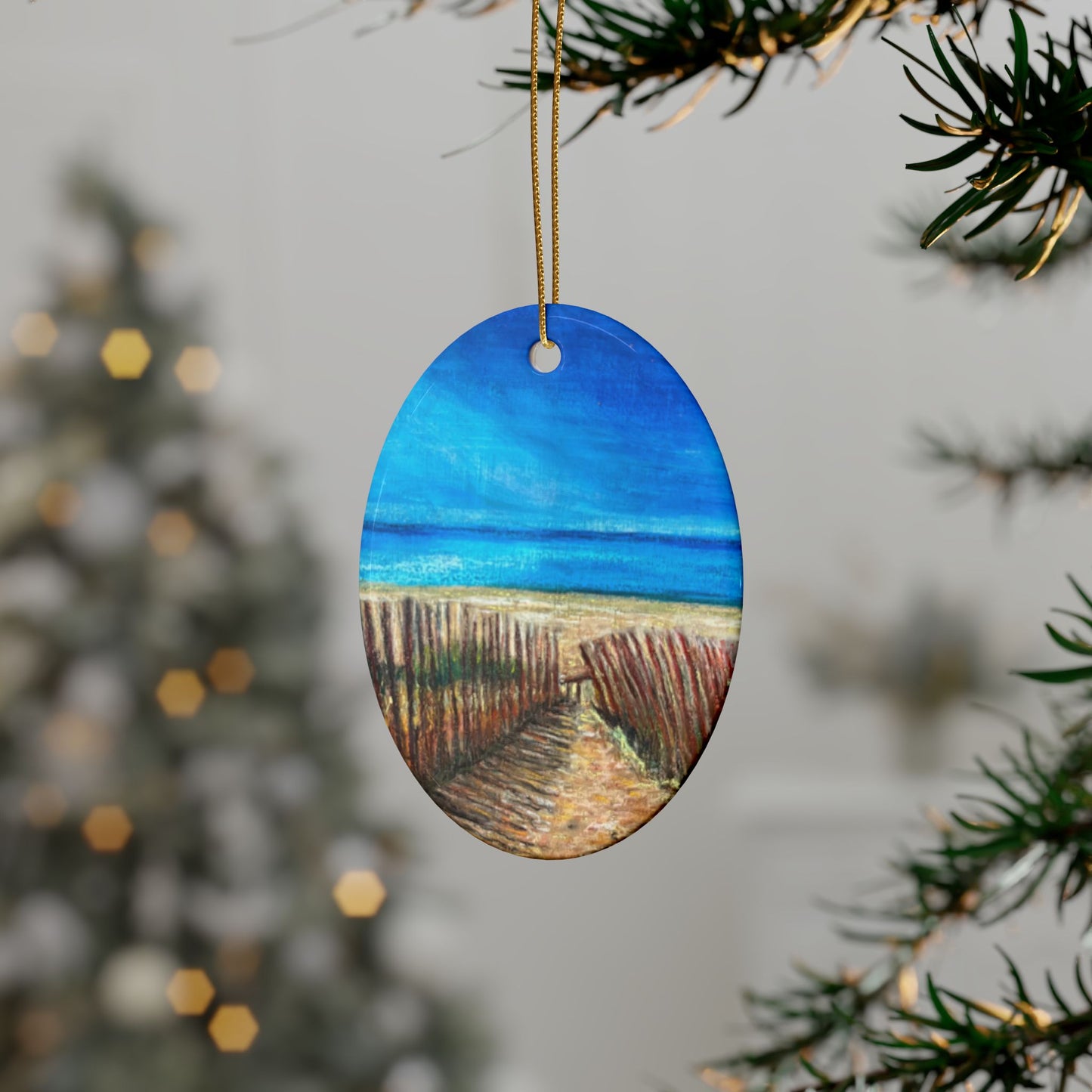 CERAMIC ORNAMENTS - BAILEY'S HARBOR 1