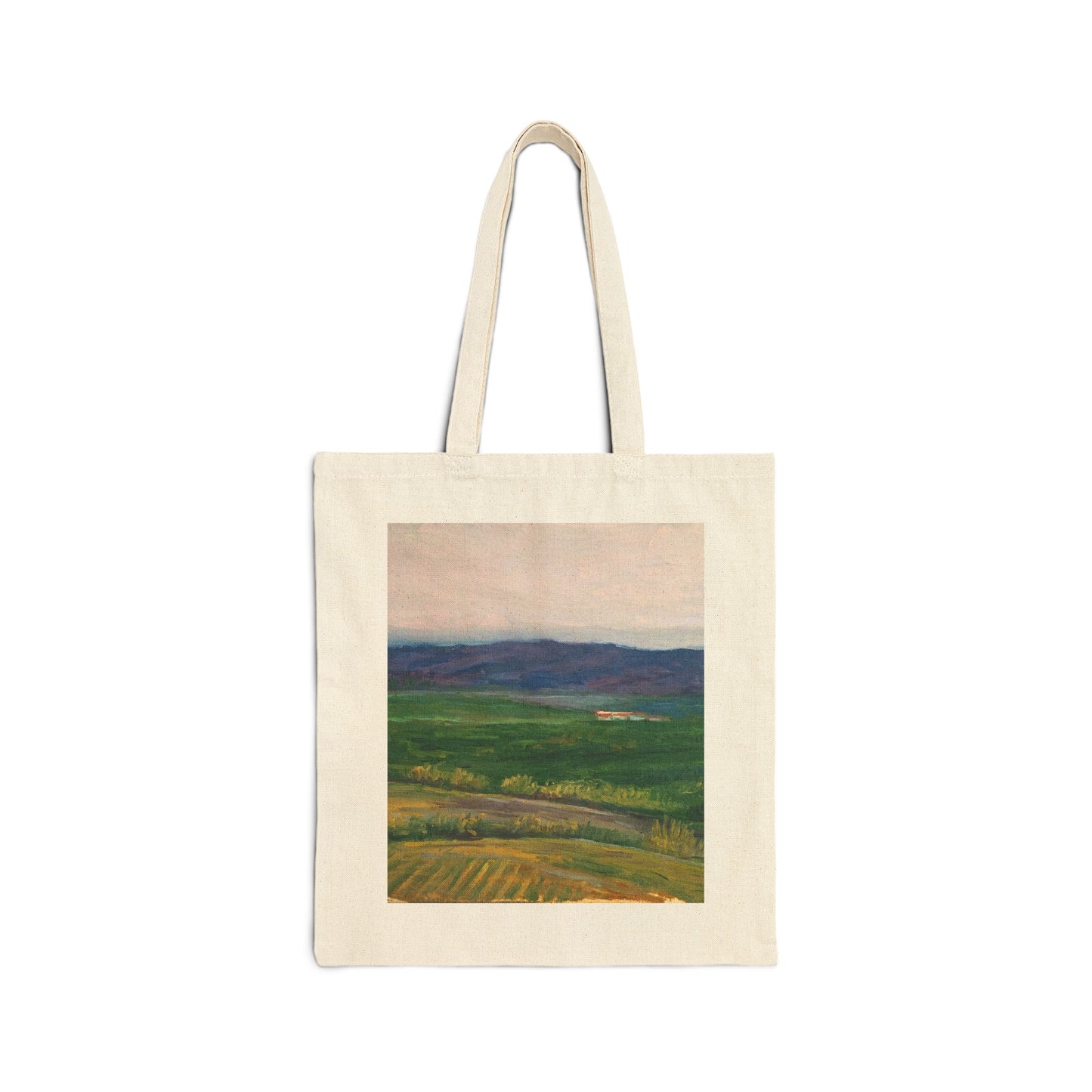 COTTON CANVAS TOTE BAG - WHISPERS OF THE VALLEY