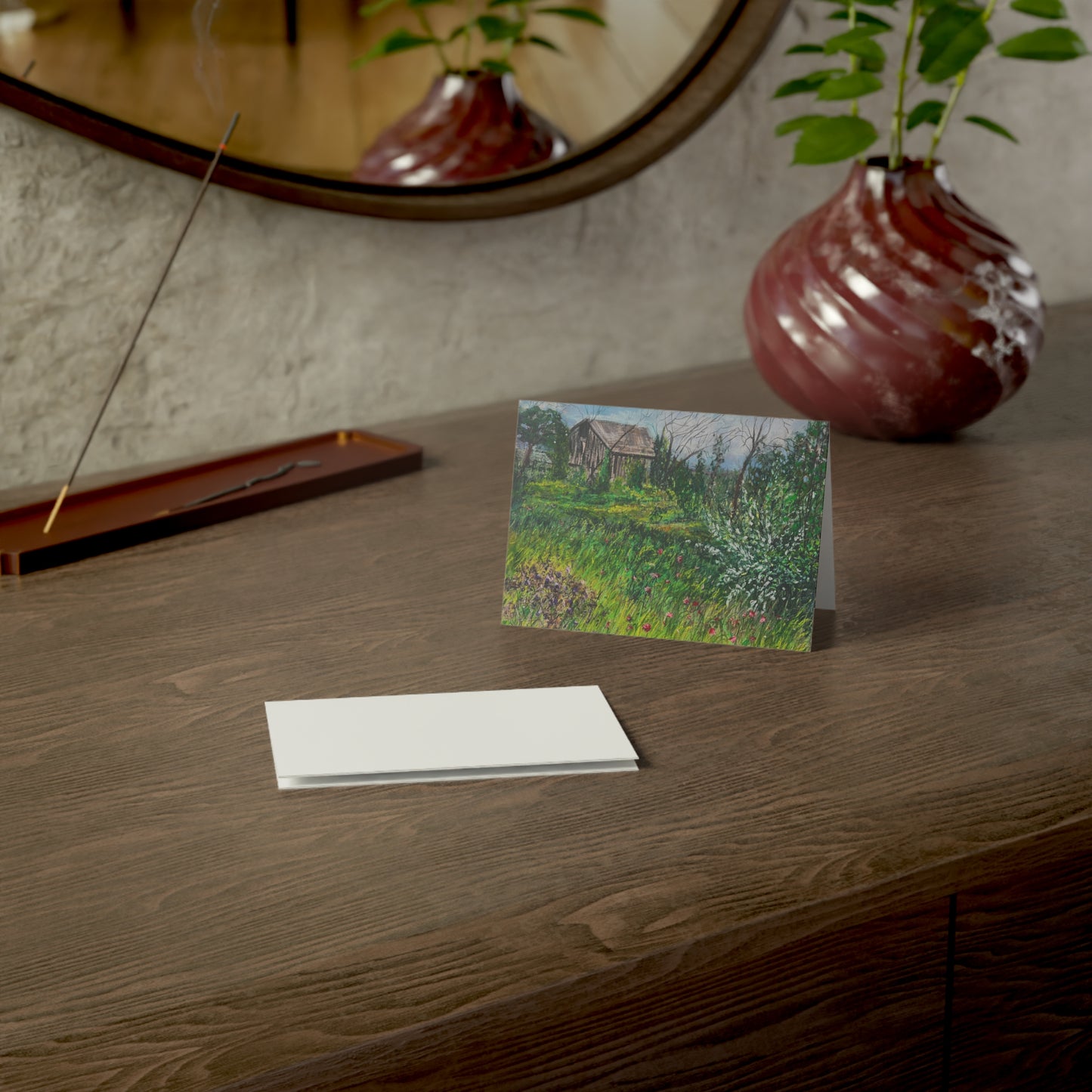 GREETING CARDS (1, 10, 30, and 50pcs) - TRANQUIL CABIN IN STURGEON BAY