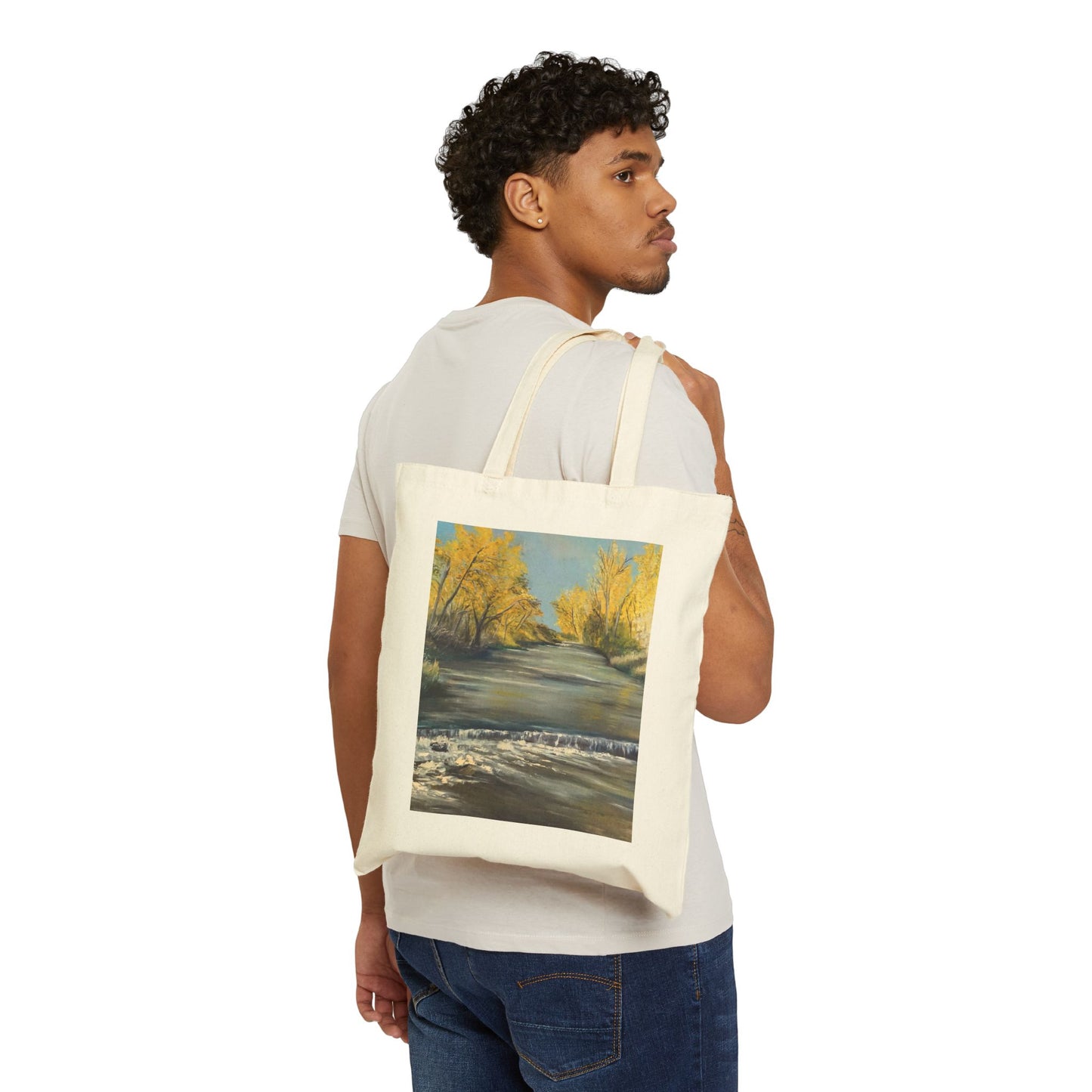 COTTON CANVAS TOTE BAG -COLORADO RIVER