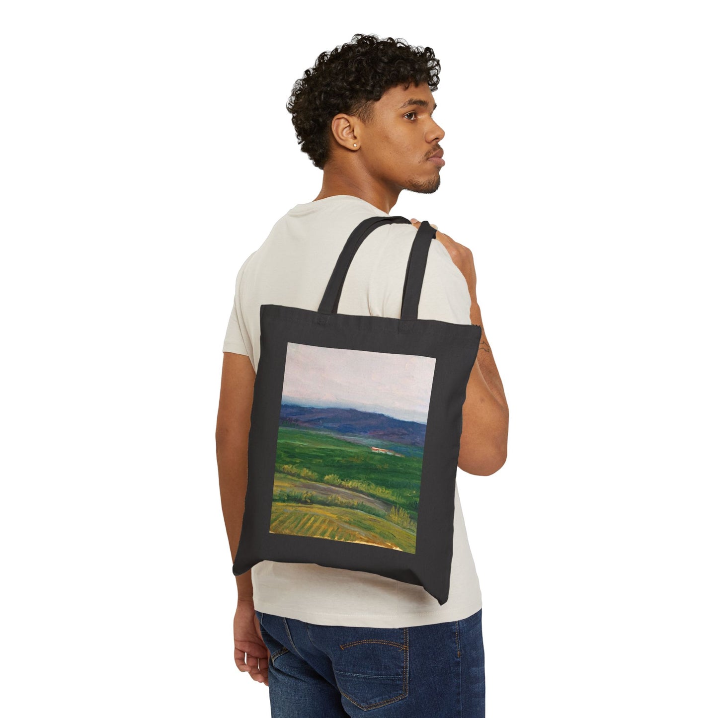 COTTON CANVAS TOTE BAG - WHISPERS OF THE VALLEY