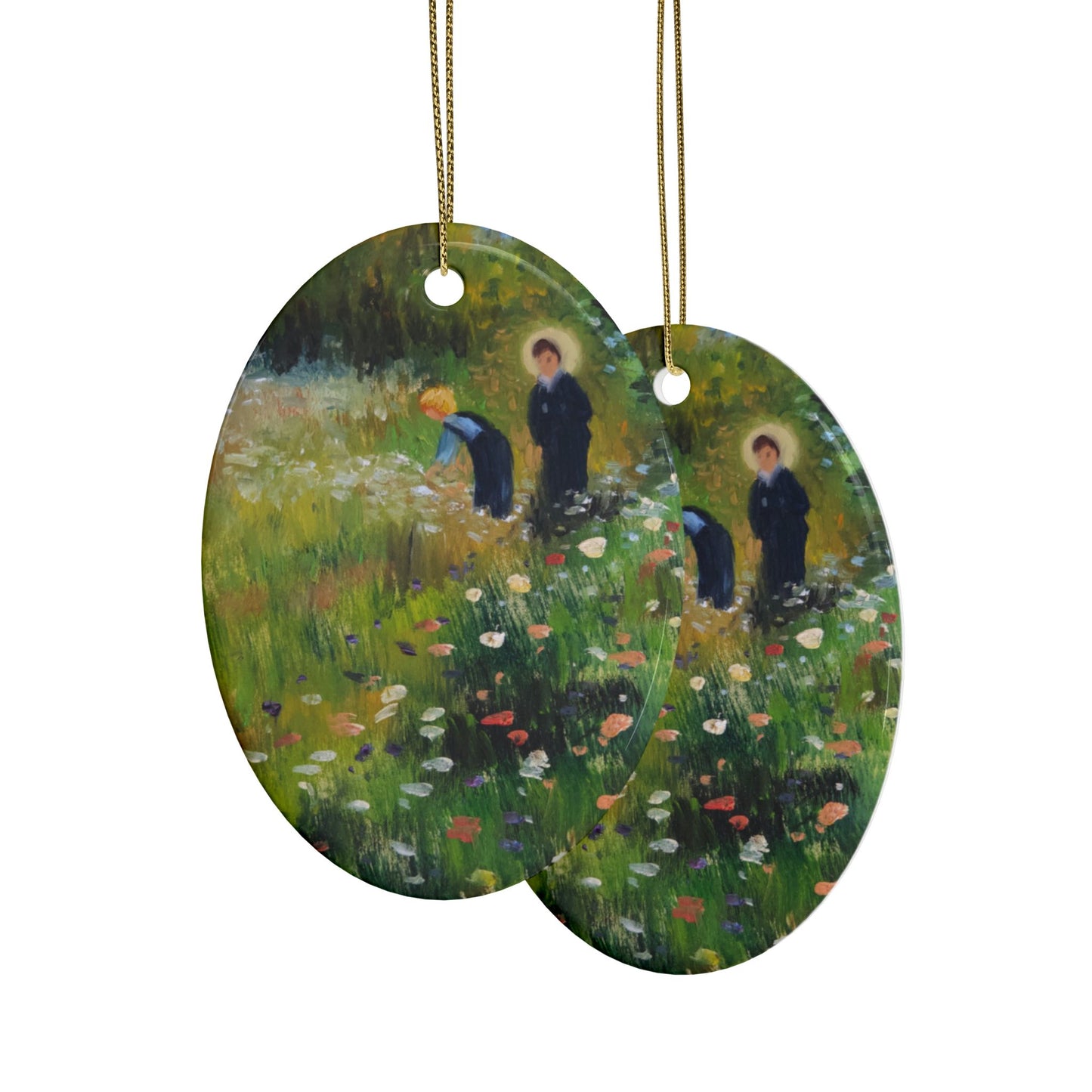 CERAMIC ORNAMENTS - HOMAGE TO RENOIR