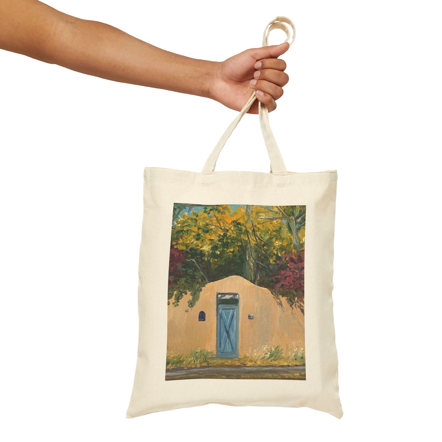 COTTON CANVAS TOTE BAG - SANTA FE