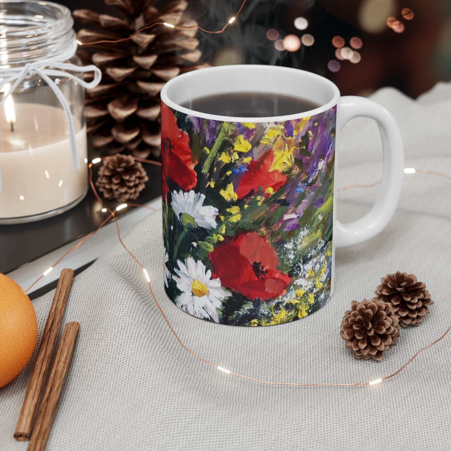 MUG 11oz - BOUQUET OF WILD FLOWERS