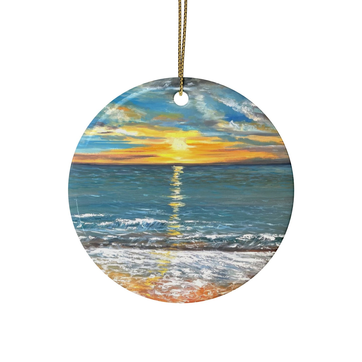 CERAMIC ORNAMENTS - PEACEFUL SUNRISE