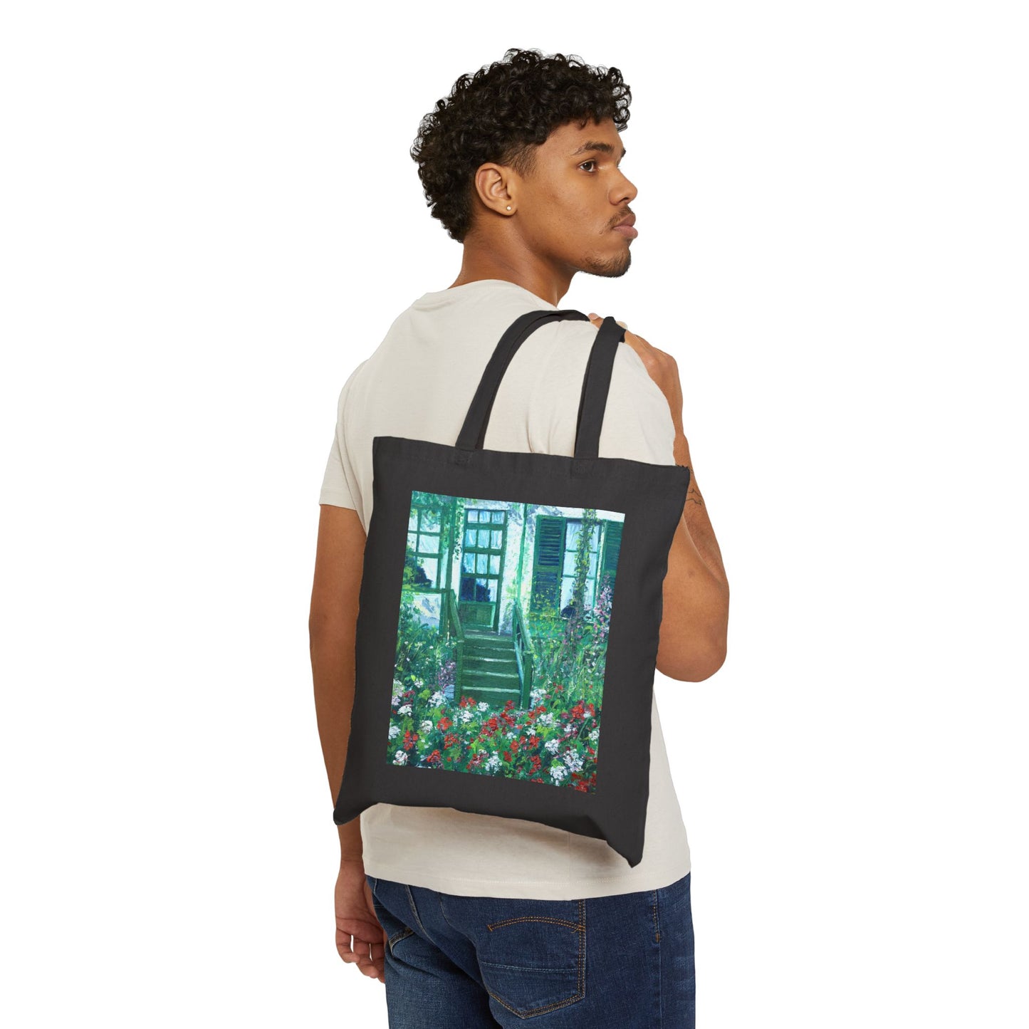 COTTON CANVAS TOTE BAG - GATEWAY TO SERENITY