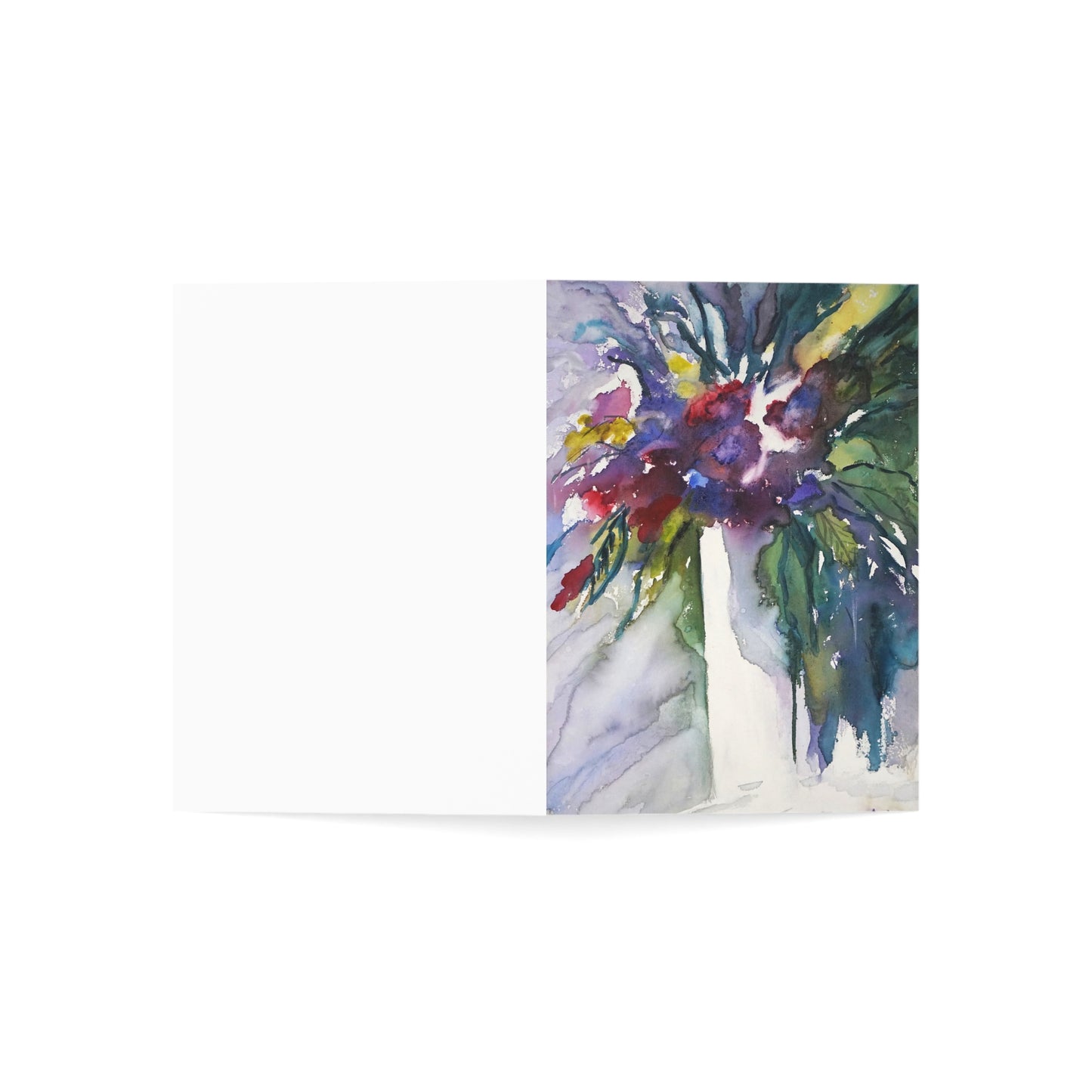 GREETING CARDS (1, 10, 30, and 50pcs) - MIXED FLOWER BOUQUET