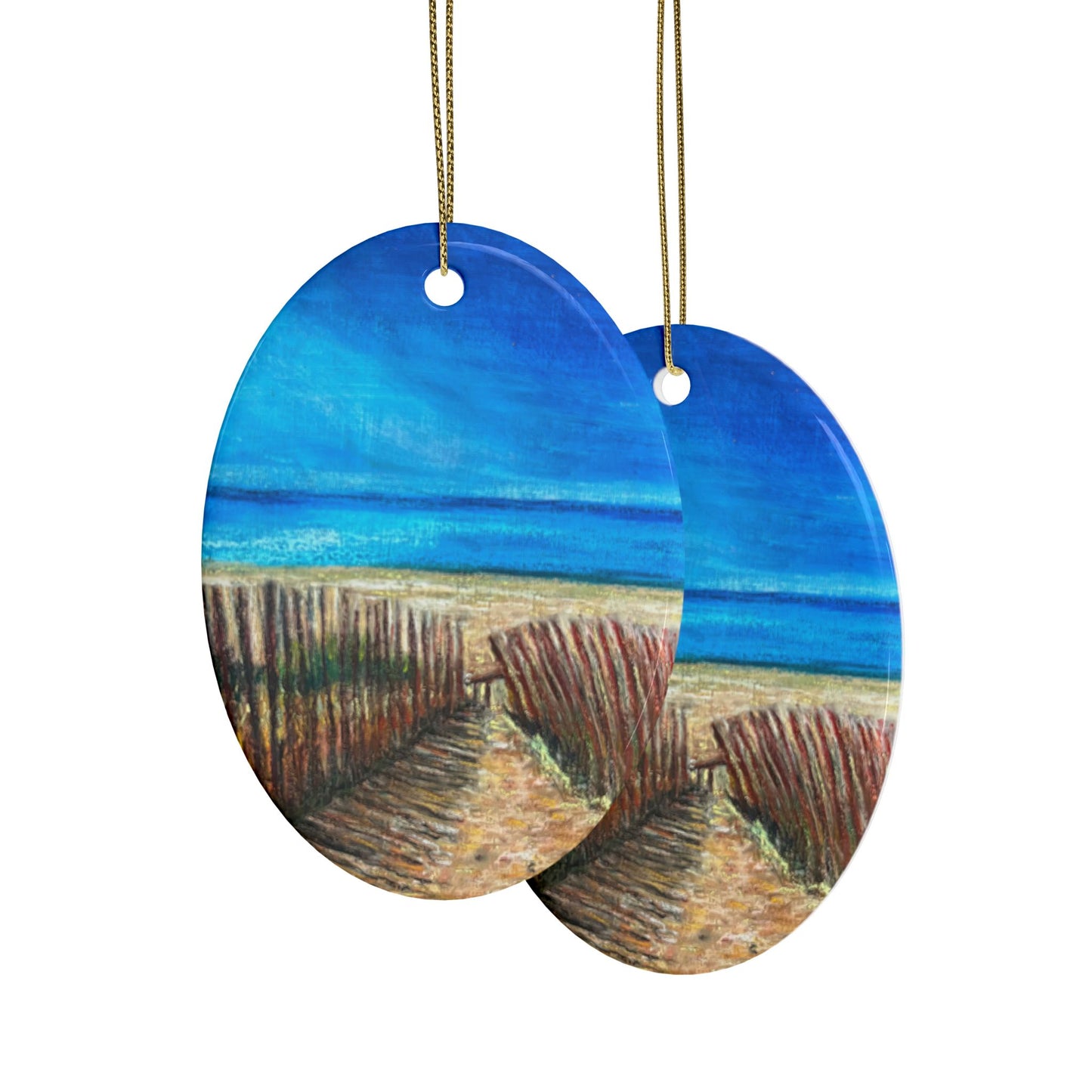 CERAMIC ORNAMENTS - BAILEY'S HARBOR 1