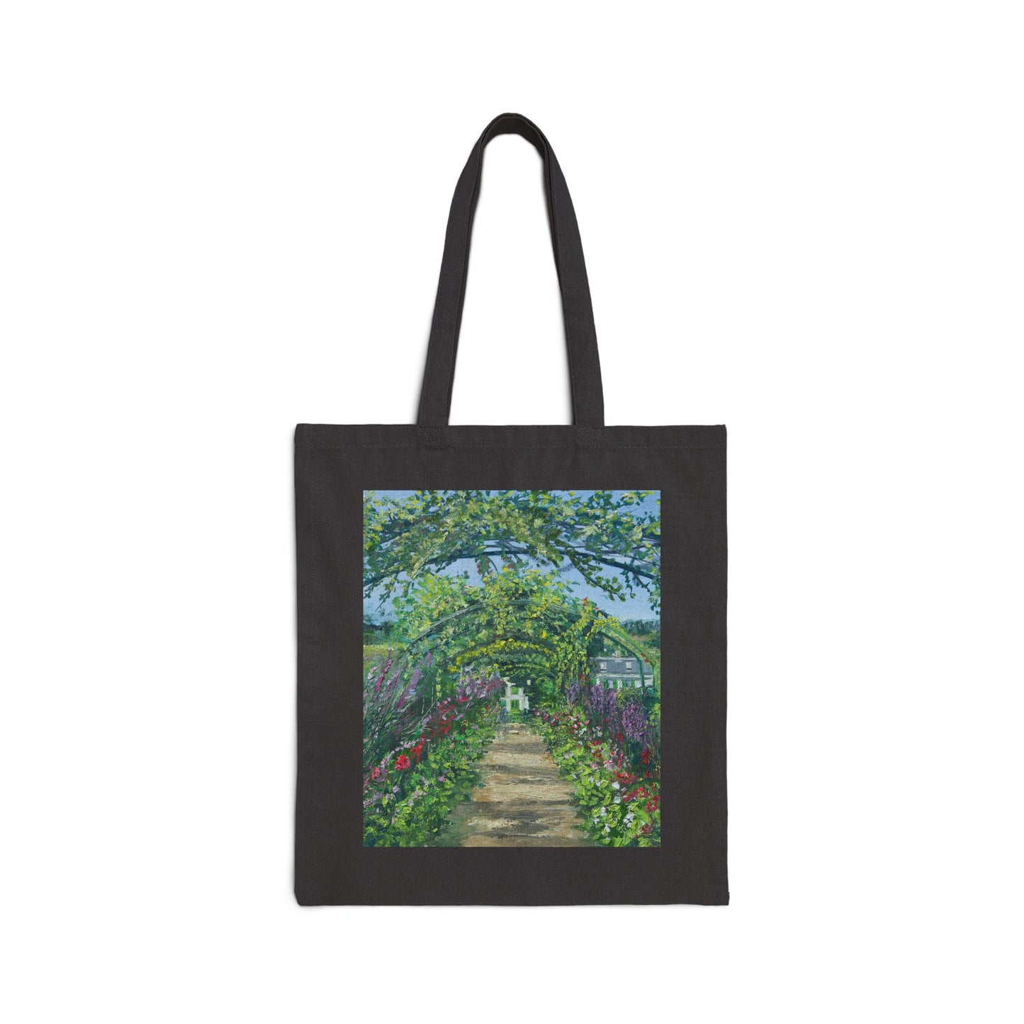 COTTON CANVAS TOTE BAG - PATHWAY TO TRANQUILITY