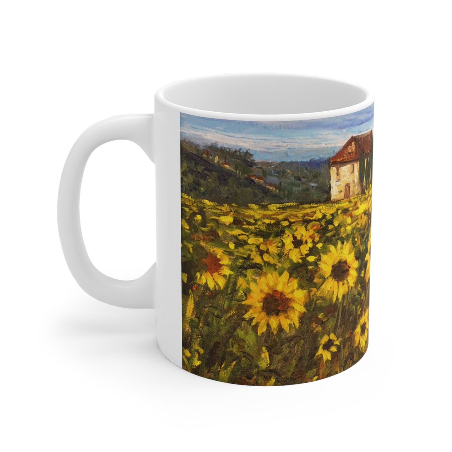 MUG 11oz - TRANQUILITY: SUNFLOWER FIELD