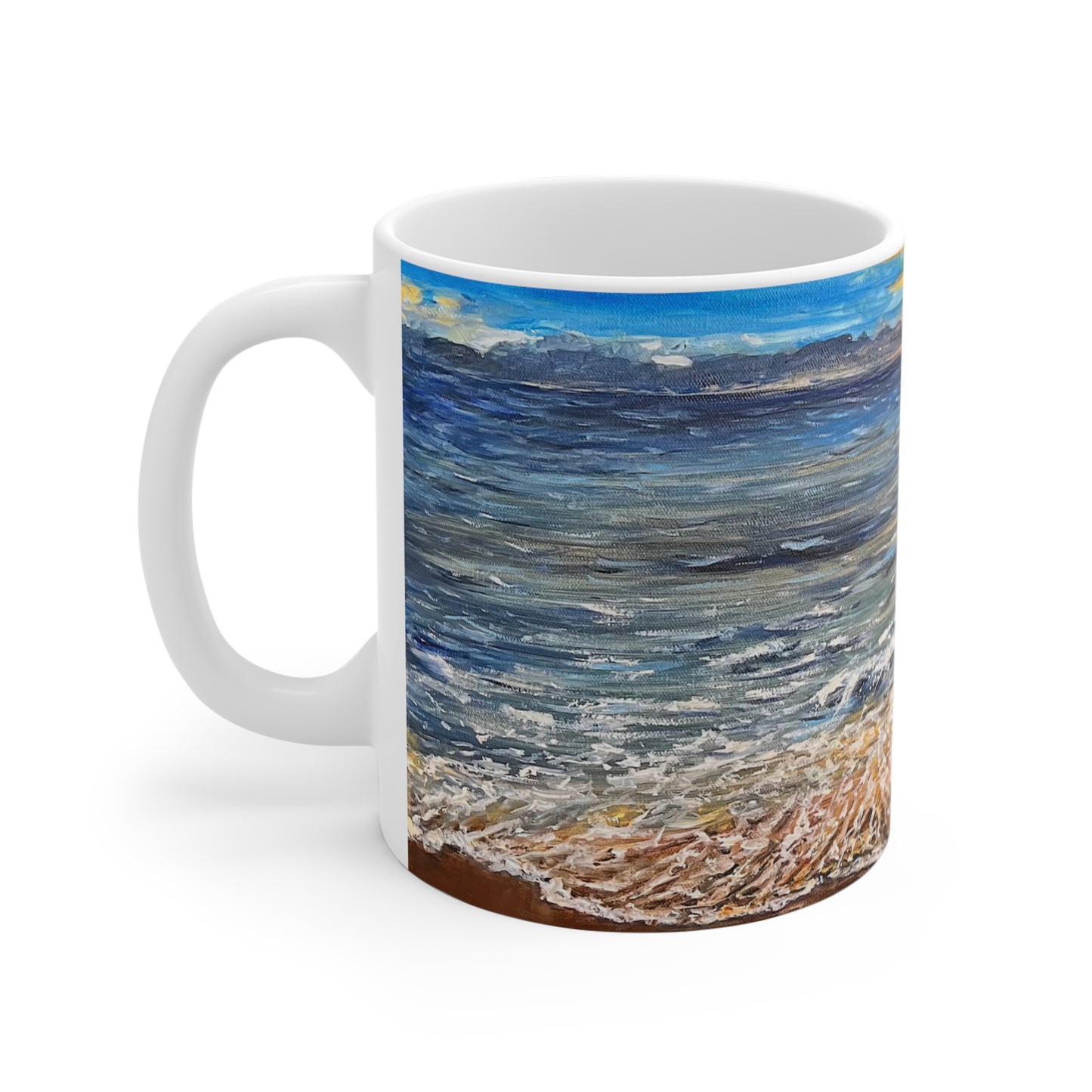 MUG 11oz - GOLDEN HORIZON: EMBRACING HAWAII'S BREATHTAKING SUNRISE