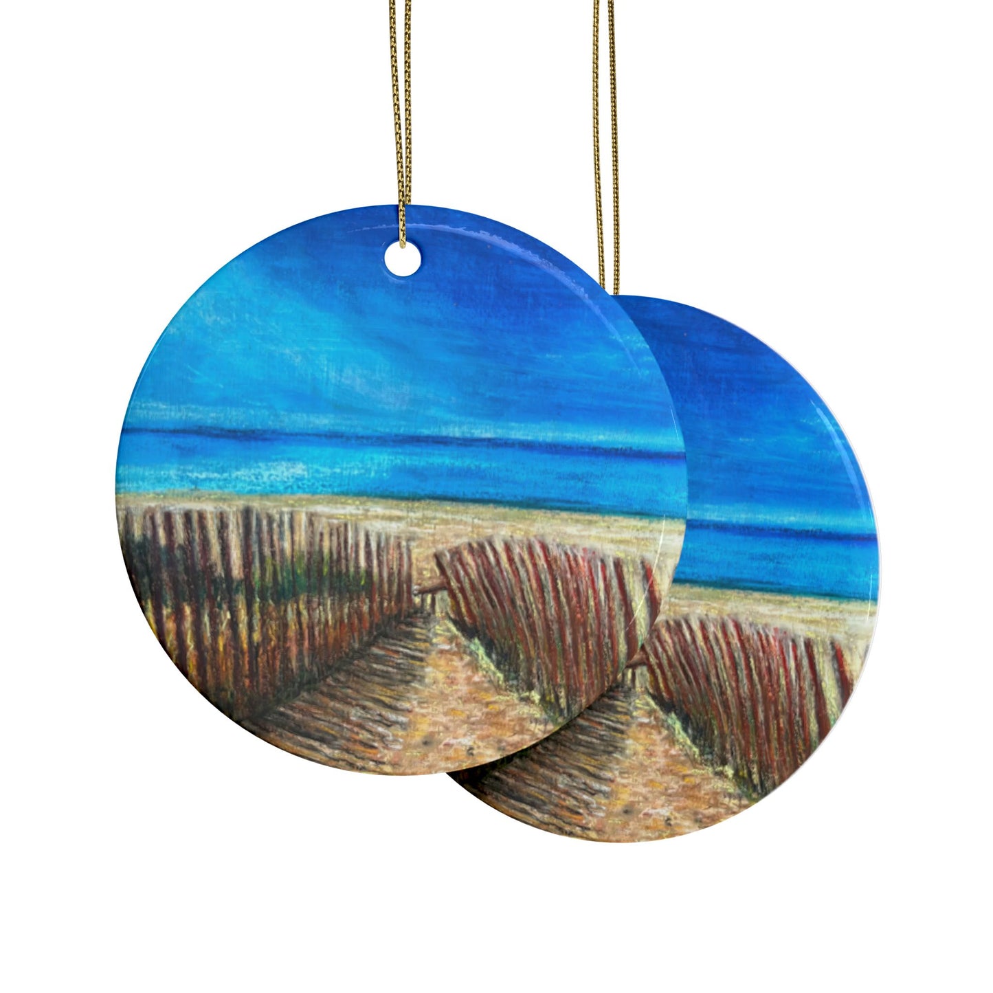 CERAMIC ORNAMENTS - BAILEY'S HARBOR 1