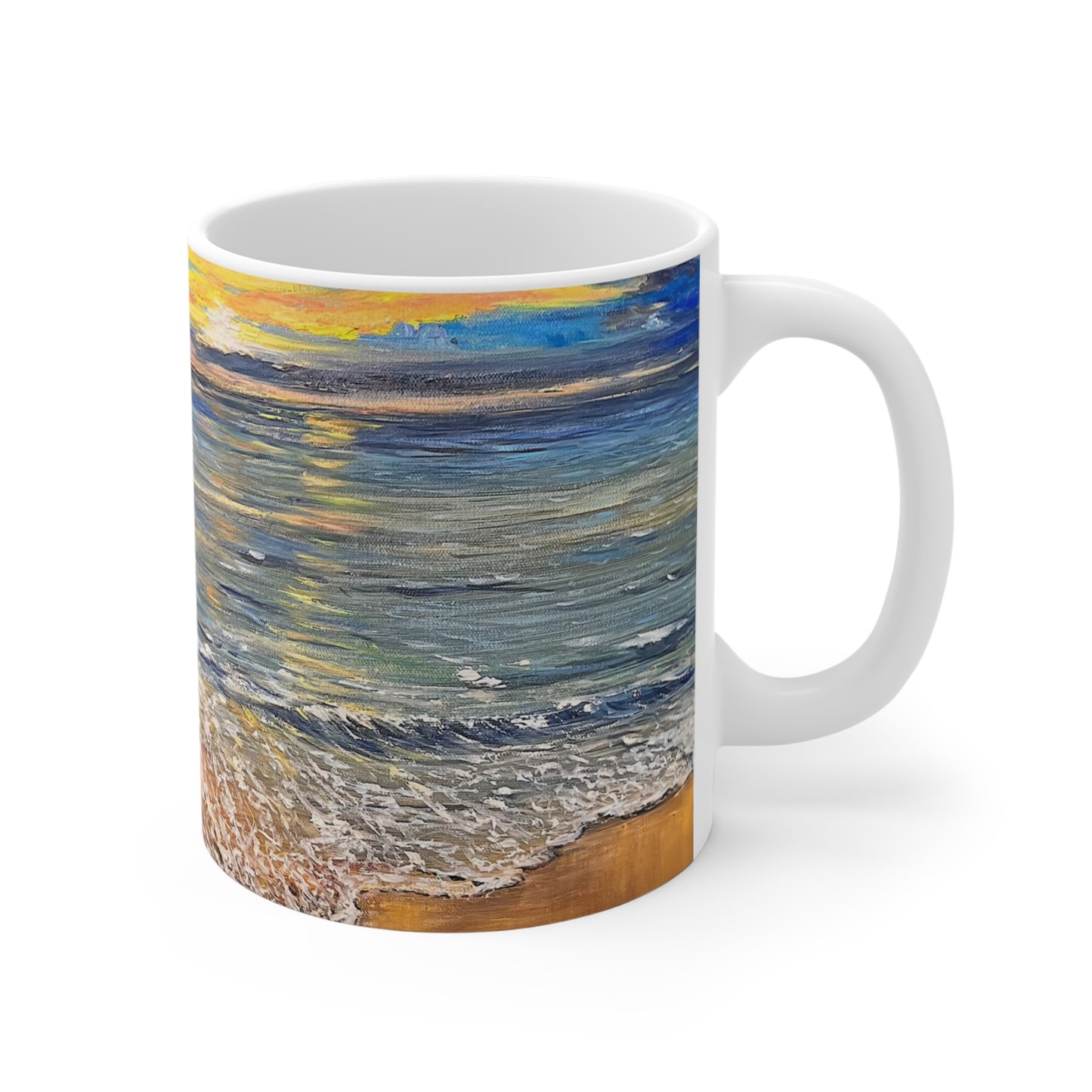 MUG 11oz - GOLDEN HORIZON: EMBRACING HAWAII'S BREATHTAKING SUNRISE