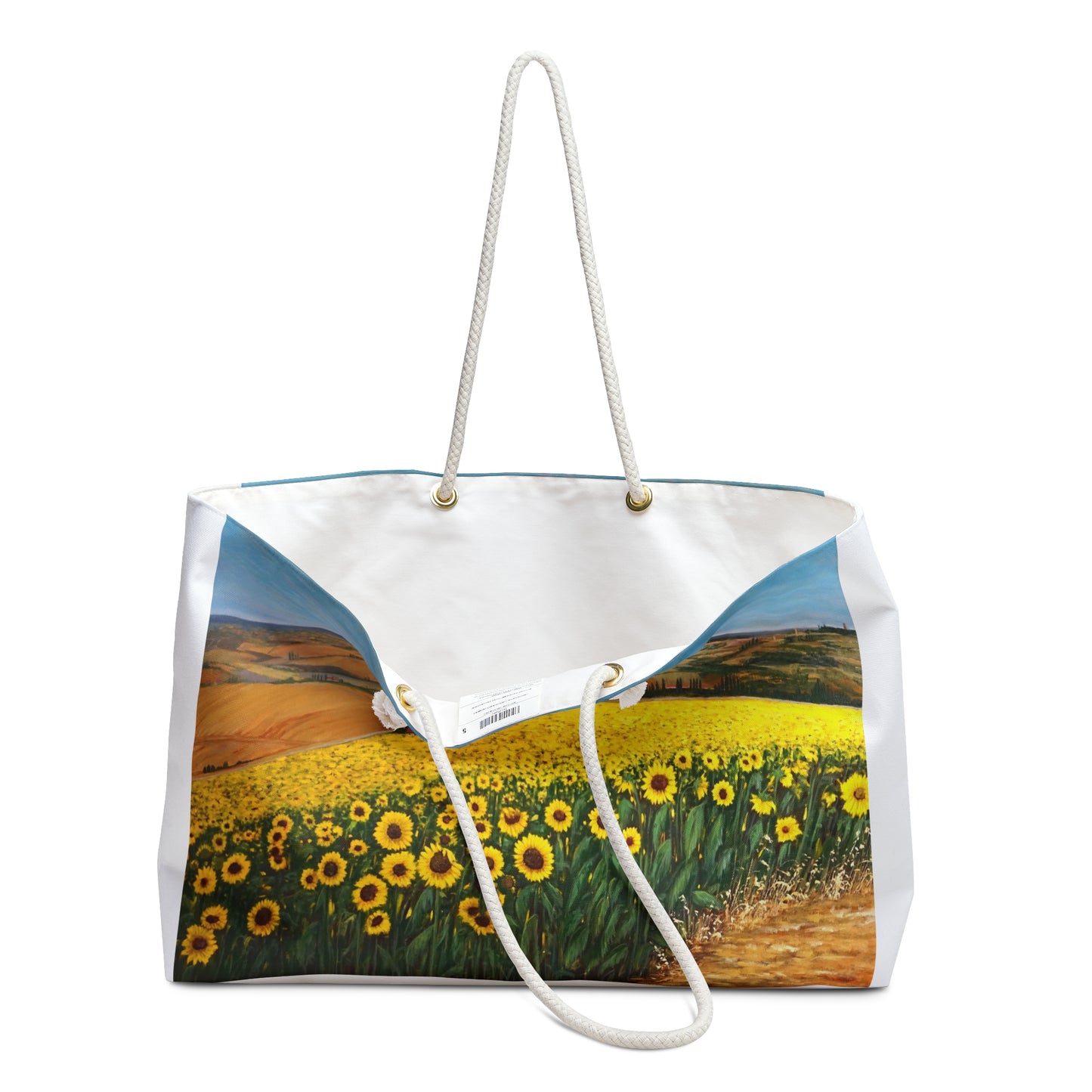 WEEKENDER BAG - SUNFLOWER FIELD OF TUSCANY