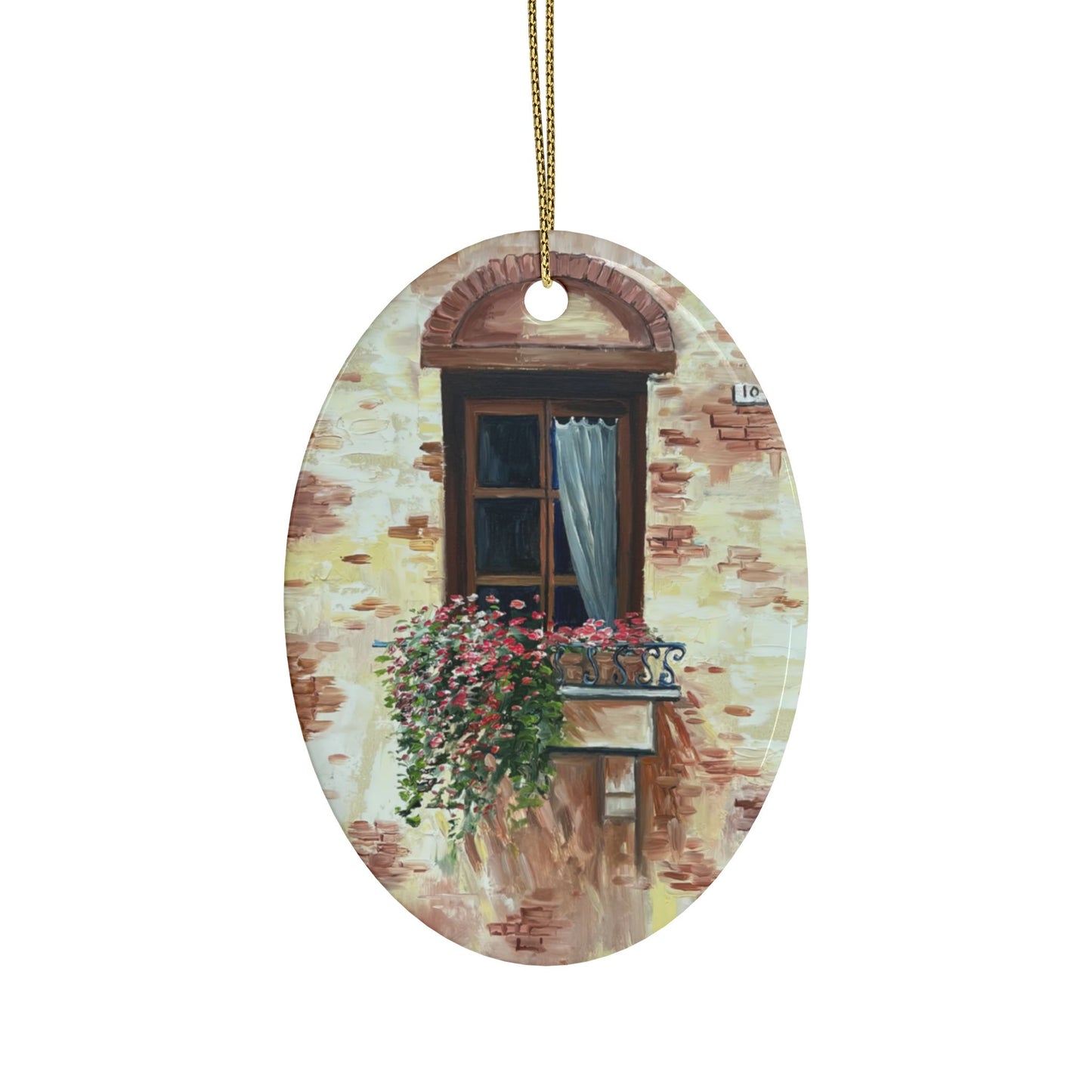 CERAMIC ORNAMENTS - ITALIAN WINDOW