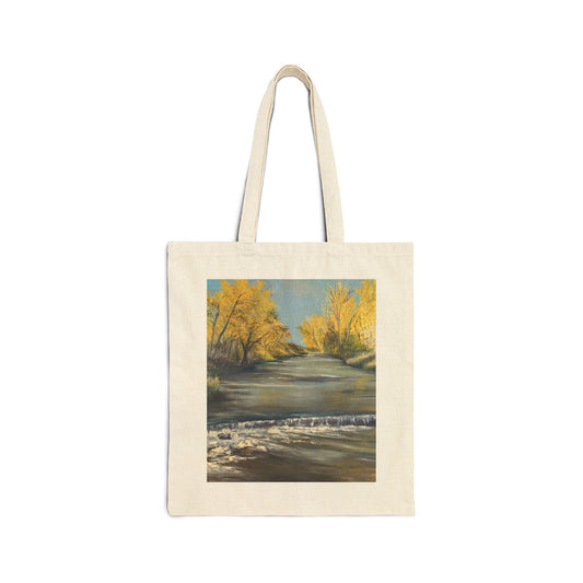 COTTON CANVAS TOTE BAG -COLORADO RIVER