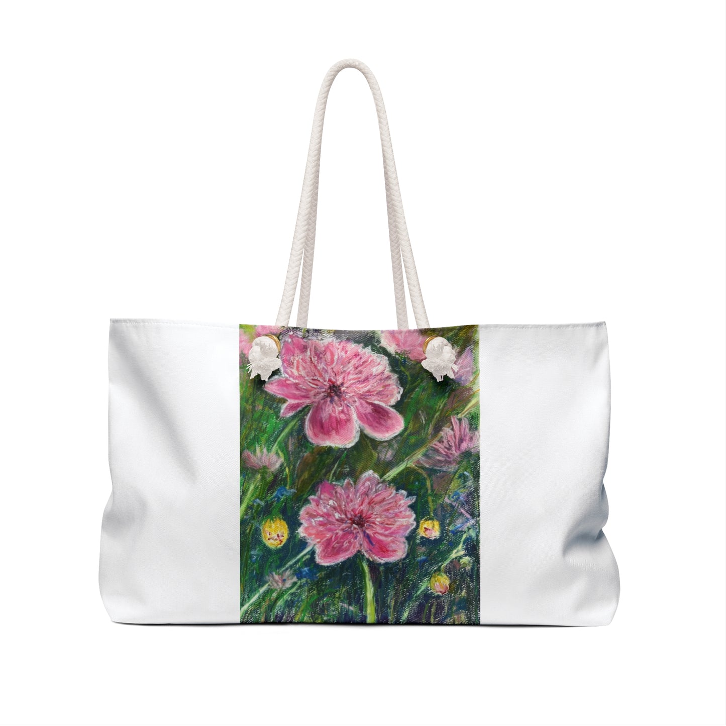 WEEKENDER BAG - PINK BLOSSOMS - VIBRANT BLOOM