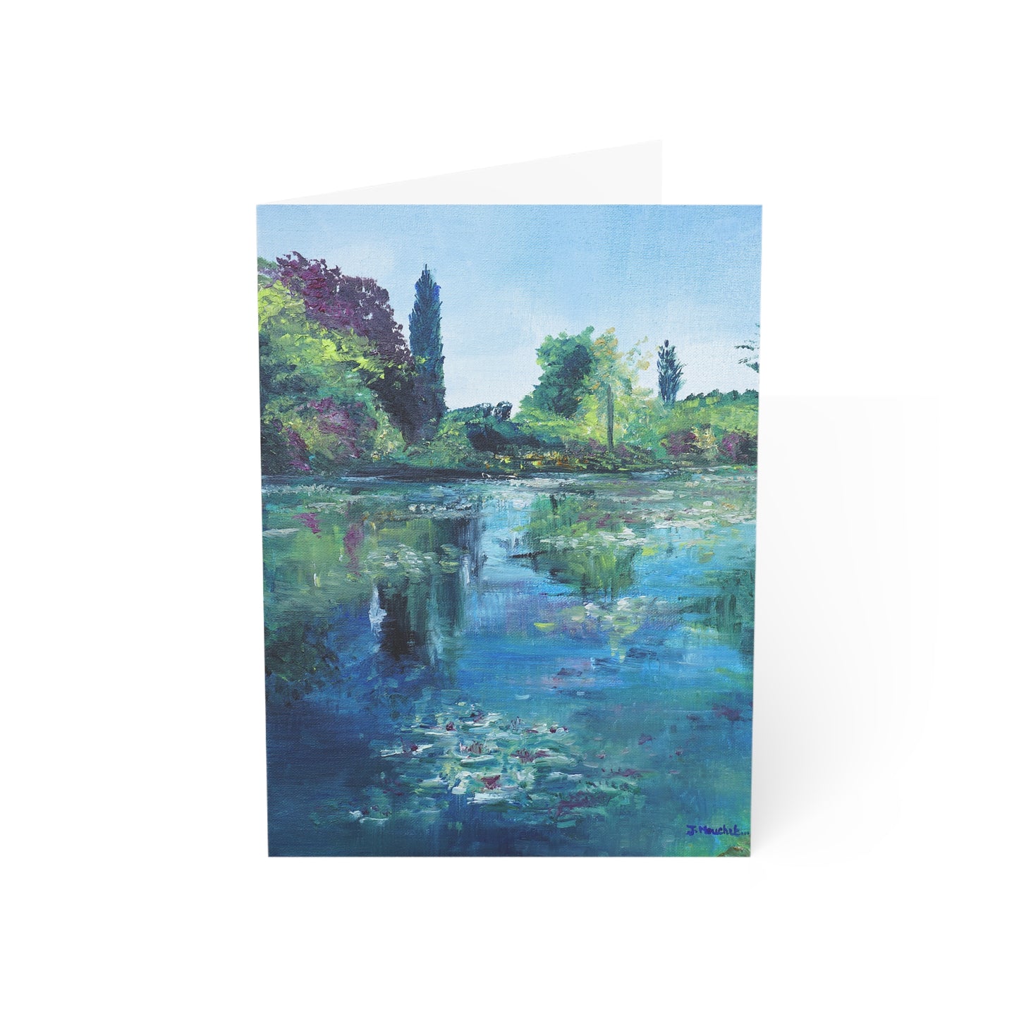 GREETING CARDS (1, 10, 30, and 50pcs) - WATER LILIES