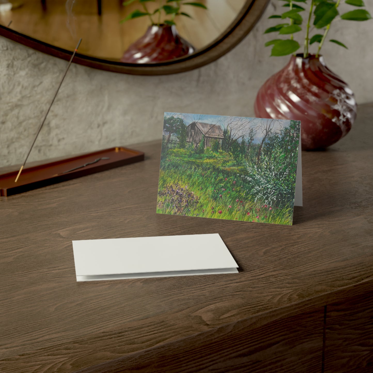 GREETING CARDS (1, 10, 30, and 50pcs) - TRANQUIL CABIN IN STURGEON BAY