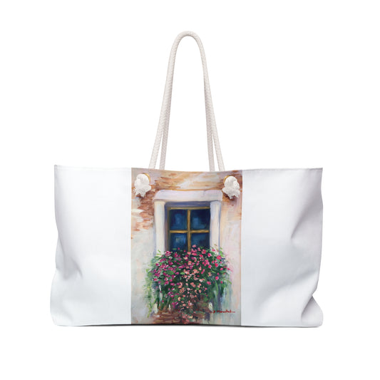 WEEKENDER BAG - CHARMING ITALIAN WINDOW