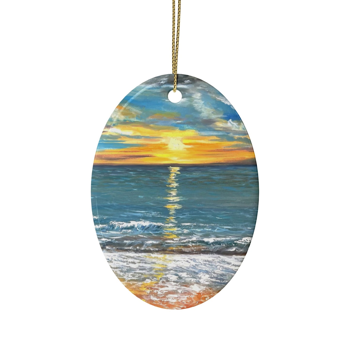 CERAMIC ORNAMENTS - PEACEFUL SUNRISE