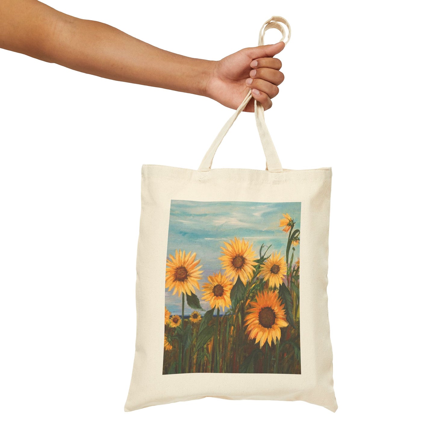 COTTON CANVAS TOTE BAG - REFLECTION