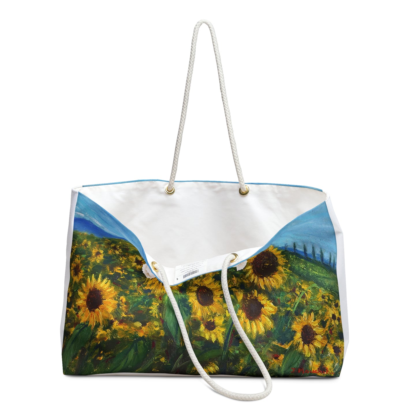 WEEKENDER BAG - HAPPINESS: A SUNFLOWER HAVEN