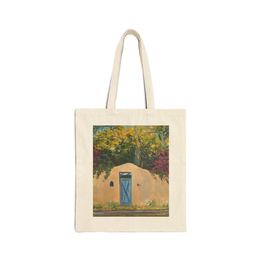 COTTON CANVAS TOTE BAG - SANTA FE