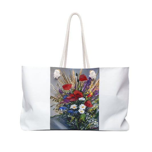 WEEKENDER BAG - BOUQUET OF WILD FLOWERS