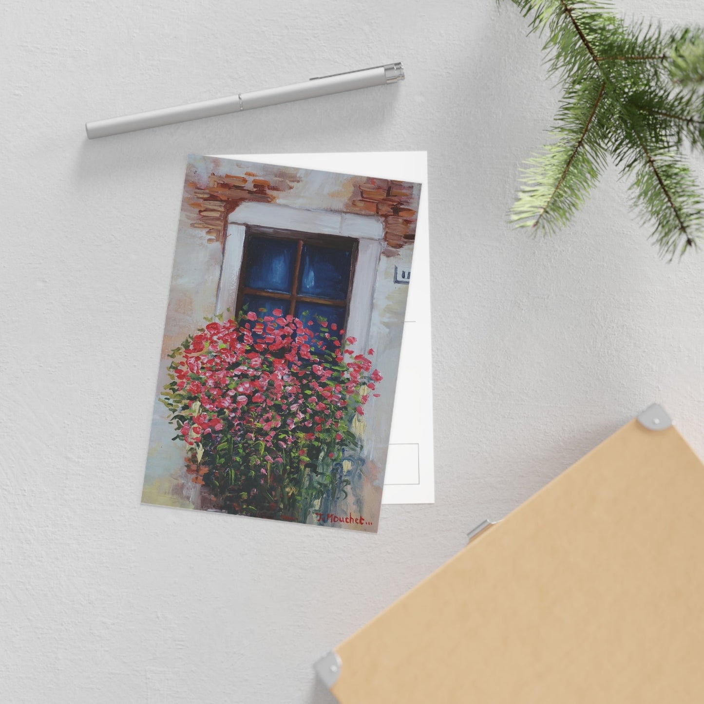 FINE ART POSTCARDS - BLOOMING FLOWERS