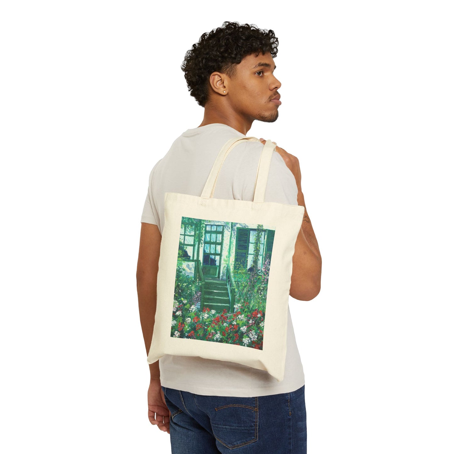 COTTON CANVAS TOTE BAG - GATEWAY TO SERENITY