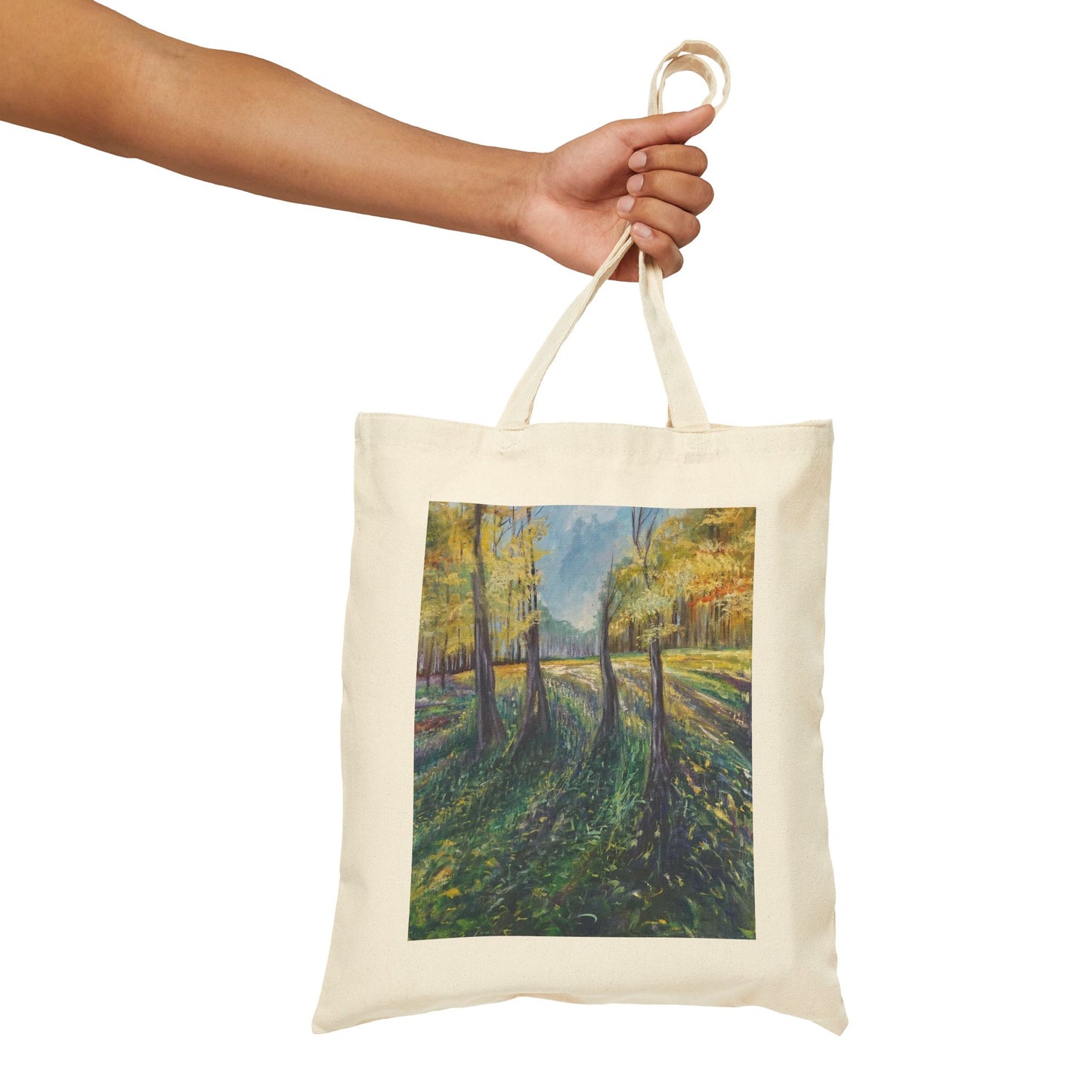 COTTON CANVAS TOTE BAG - THE FALL