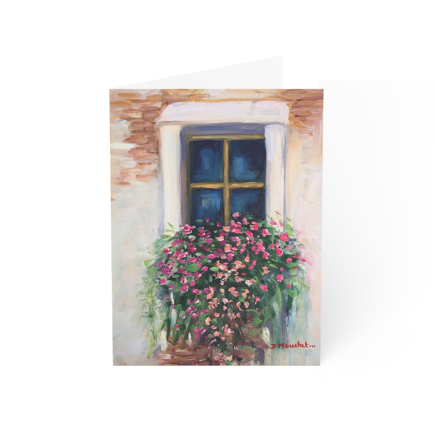 GREETING CARDS (1, 10, 30, and 50pcs) - CHARMING ITALIAN WINDOW