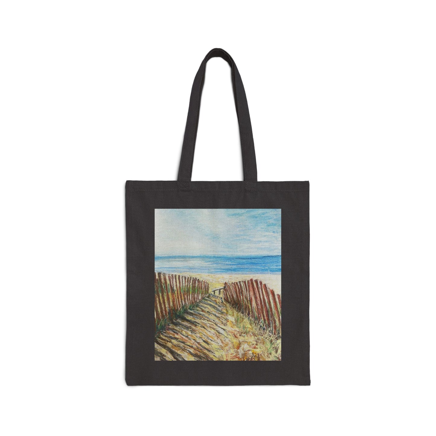 COTTON CANVAS TOTE BAG - BAILEY'S HARBOR 2