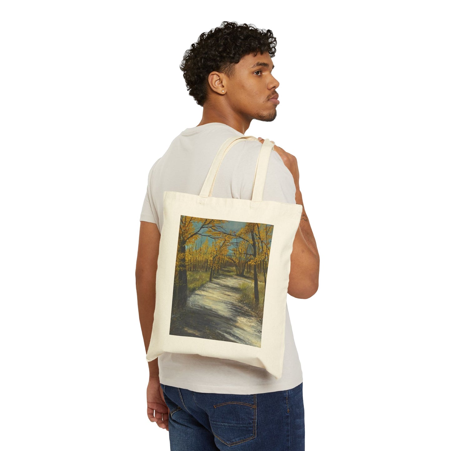 COTTON CANVAS TOTE BAG - COTTONWOODS OF COLORADO