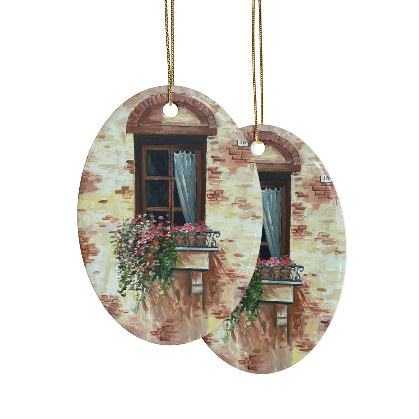 CERAMIC ORNAMENTS - ITALIAN WINDOW