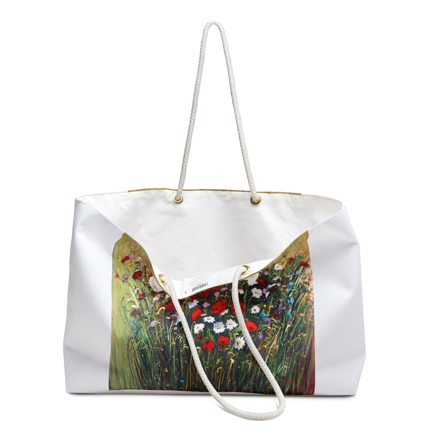 WEEKENDER BAG - WILD POPPIES AND DAISIES