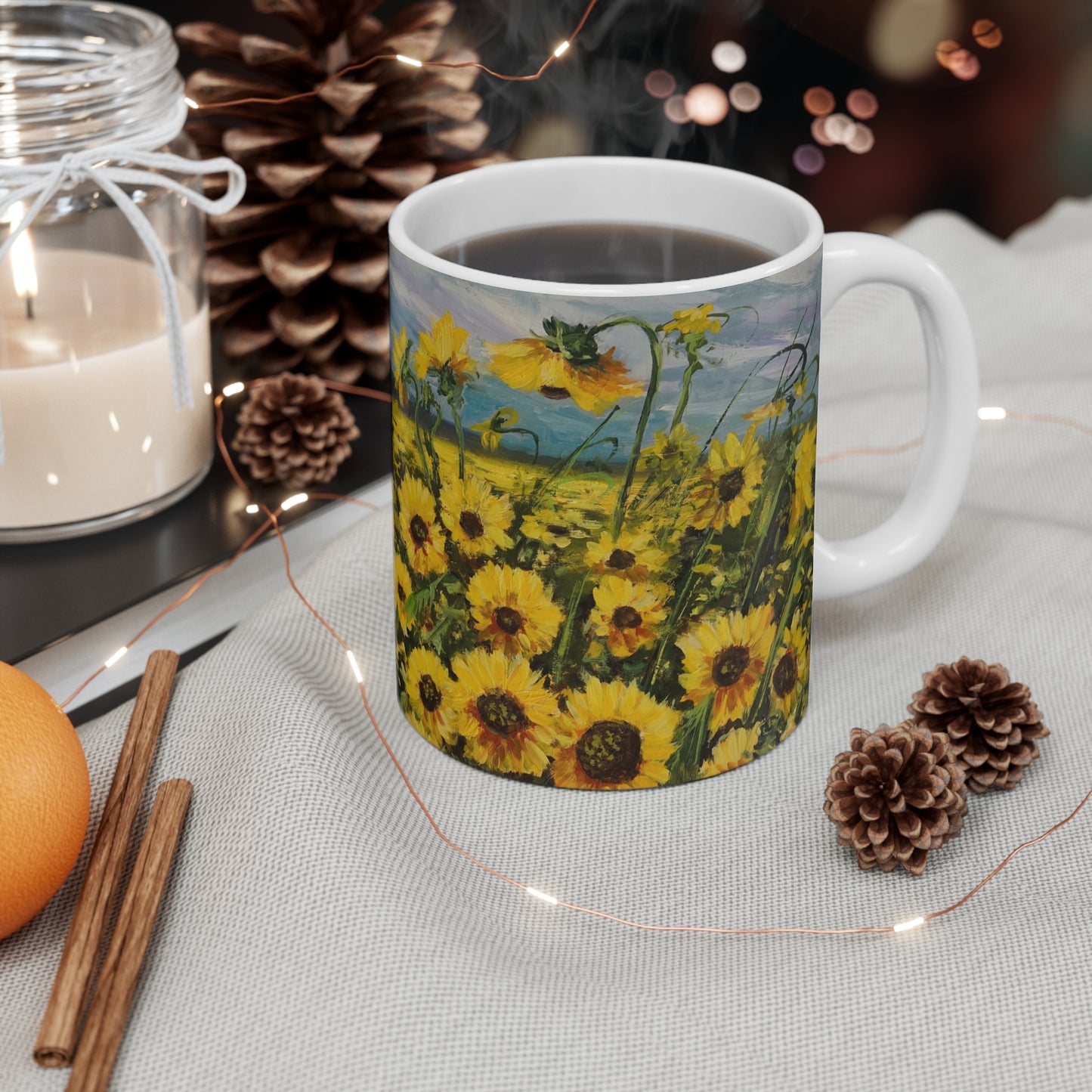 MUG 11oz - SUNFLOWERS