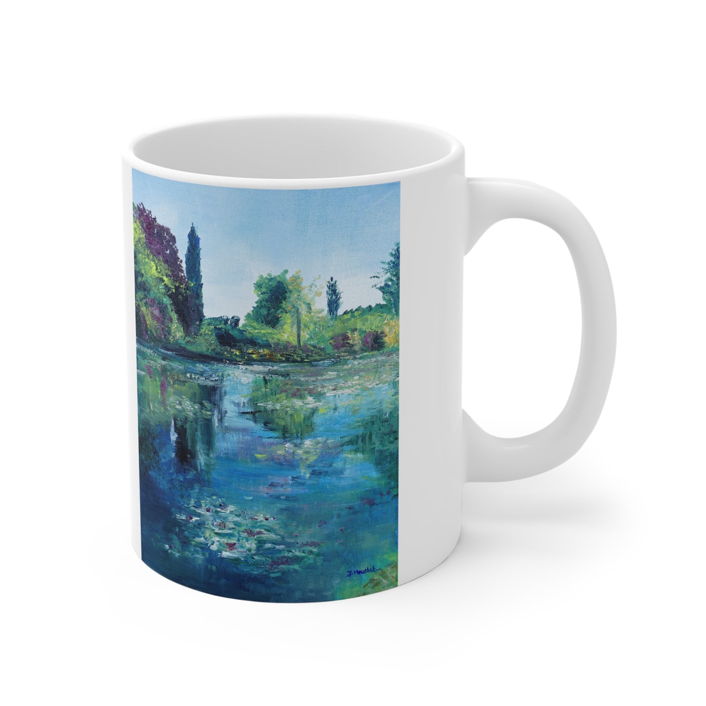 MUG 11oz - WATER LILIES