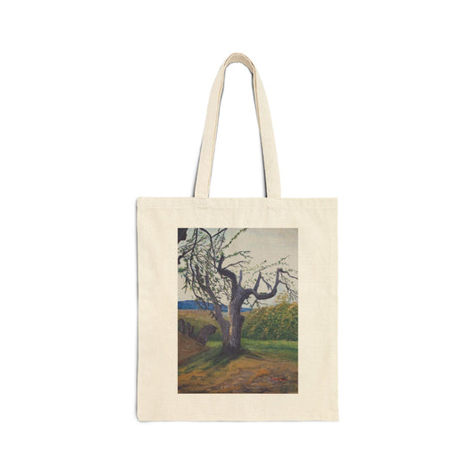 COTTON CANVAS TOTE BAG - AUTUMN